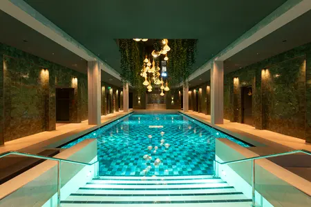 hart van het saunacomplex