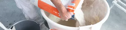 natte afbouw