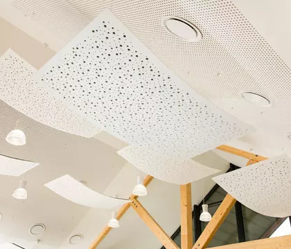 akoestische en design gipsplaten