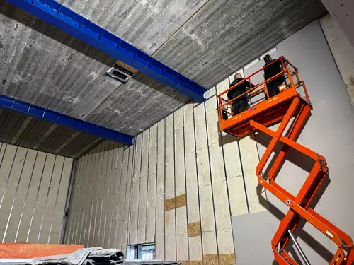 opbouw van de wand