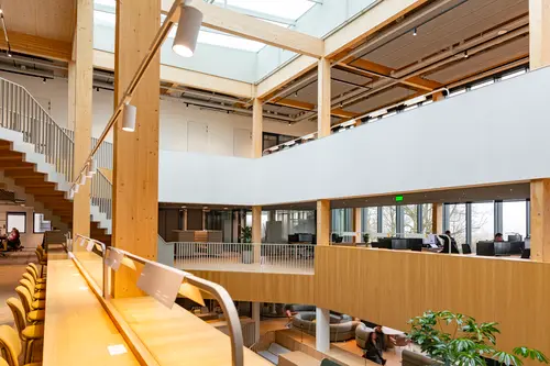 Atrium weergave bouwcyclus