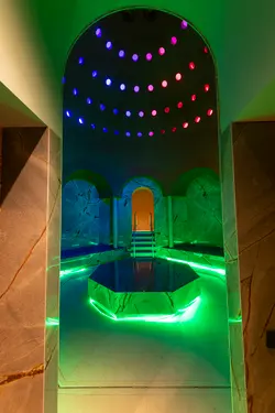 Doorzicht naar Hammam