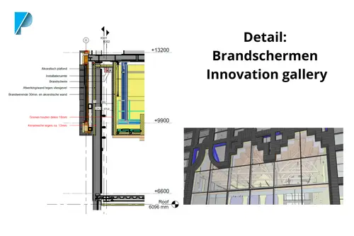 Detail: Brandschermen (Innovation gallery)