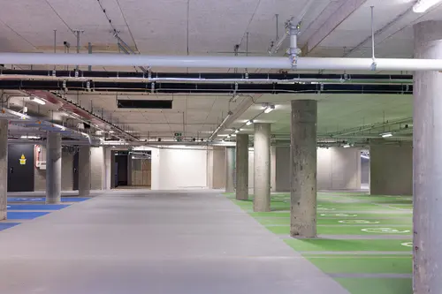 ABN Amro Amsterdam Parkeer kelder