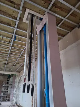 schachtwand en esthetisch plafond