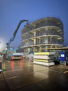 transport met autolaadkraan