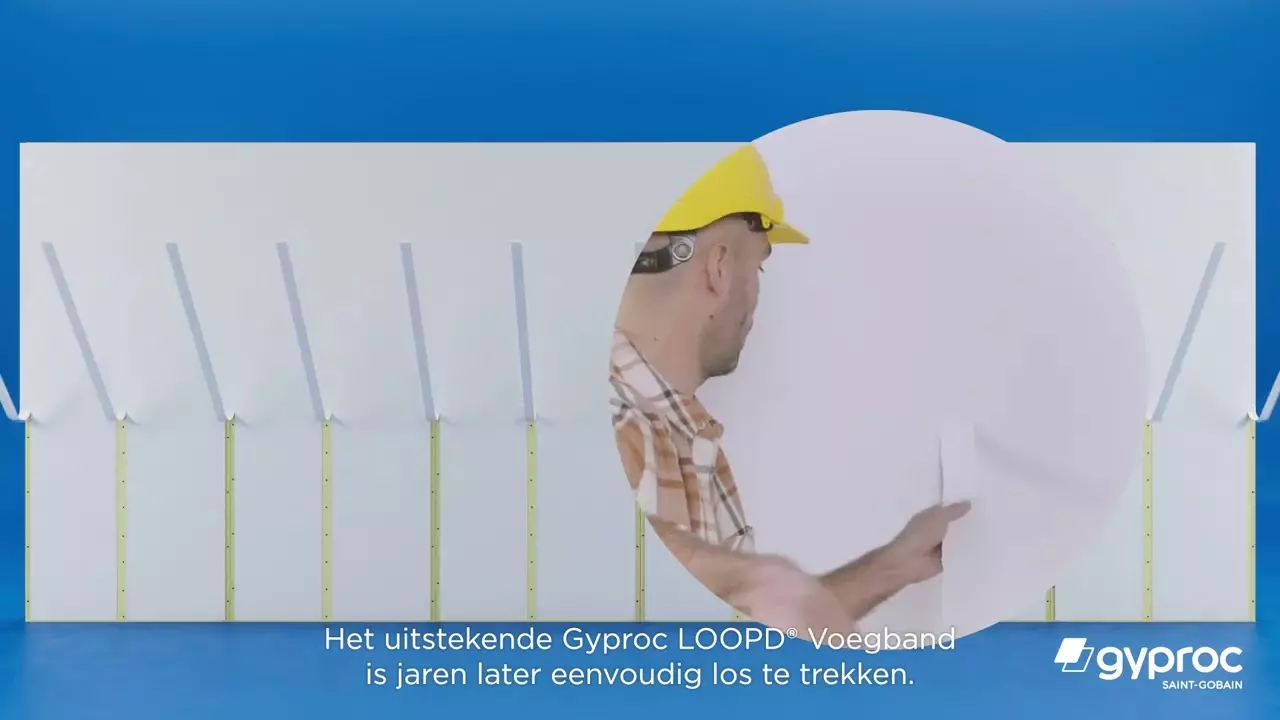 Gyproc LOOPD: hét eerste remontabele Metal Stud wandsysteem. thumbnail